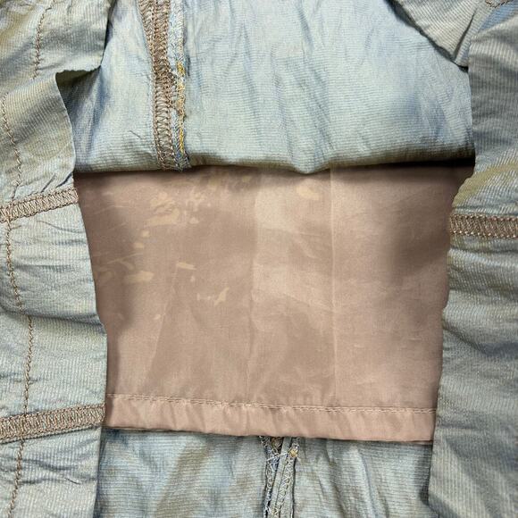 Taifun Collection Iridescent Taffeta Midi A-Line Skirt Sage-Olive Green Size XL - Picture 5 of 12